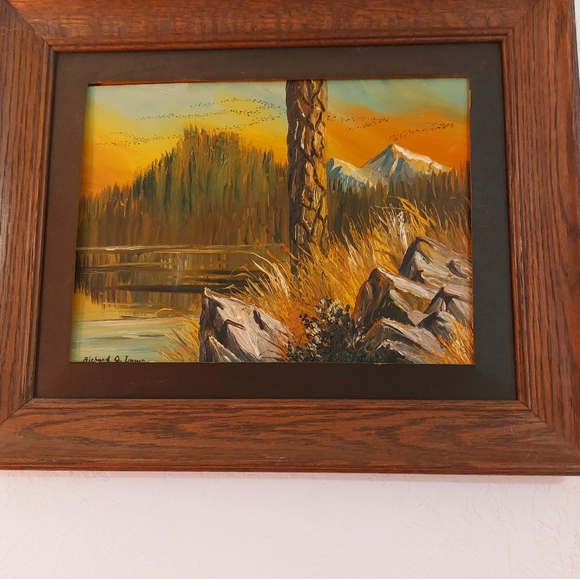 Listed Artist Richard G Lowe Original Oil Painting - Picture 4 of 15